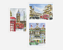 Load image into Gallery viewer, London Christmas Cards Multi-pack
