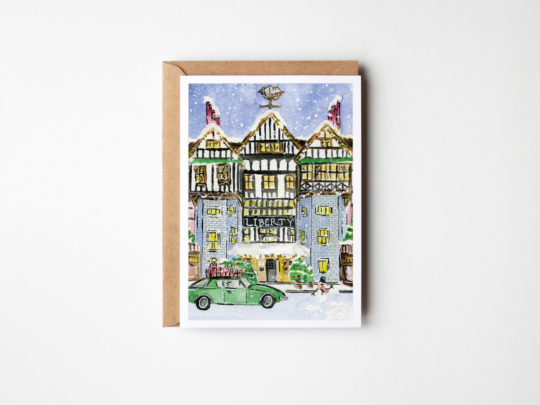 Liberty London Christmas Card