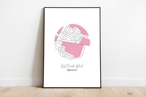 Personalised Map Print