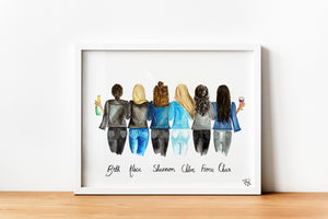 Personalised Friendship Painting