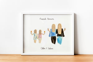 Personalised Friendship Painting