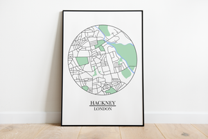 Personalised Map Print