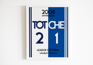 2008 League Cup Final Print