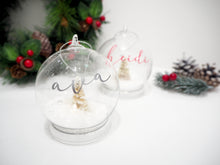 Load image into Gallery viewer, Personalised Christmas Bauble
