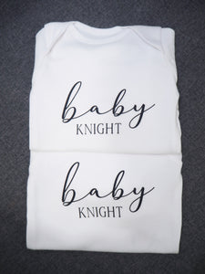 Personalised Baby Bodysuit