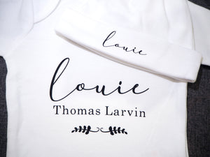 Personalised Baby Bodysuit