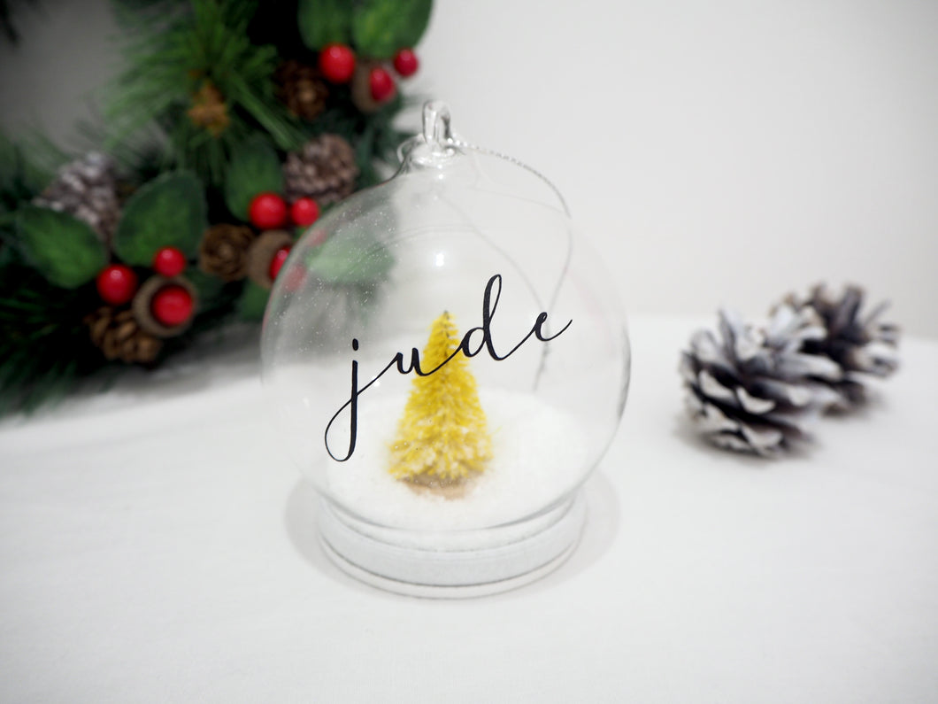 Personalised Christmas Bauble