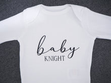 Load image into Gallery viewer, Personalised Baby Bodysuit
