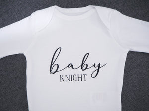 Personalised Baby Bodysuit