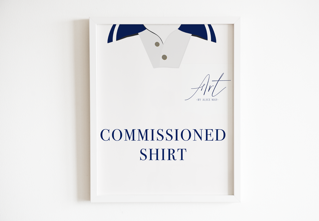 Commissioned Football Shirt Print