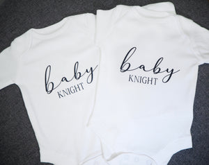 Personalised Baby Bodysuit