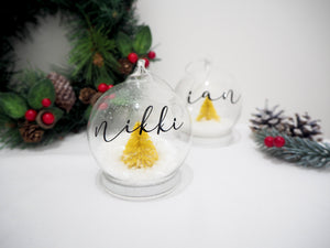 Personalised Christmas Bauble