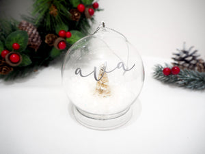 Personalised Christmas Bauble