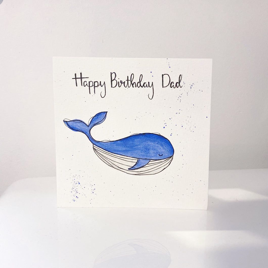 Personalised Whale Card