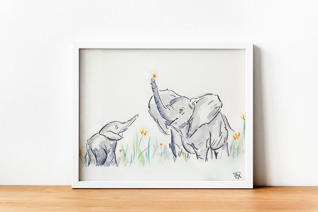 Elephant Pair